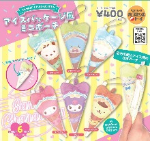7월예약판매 산리오 아이스크림모양 가챠캡슐 6종세트